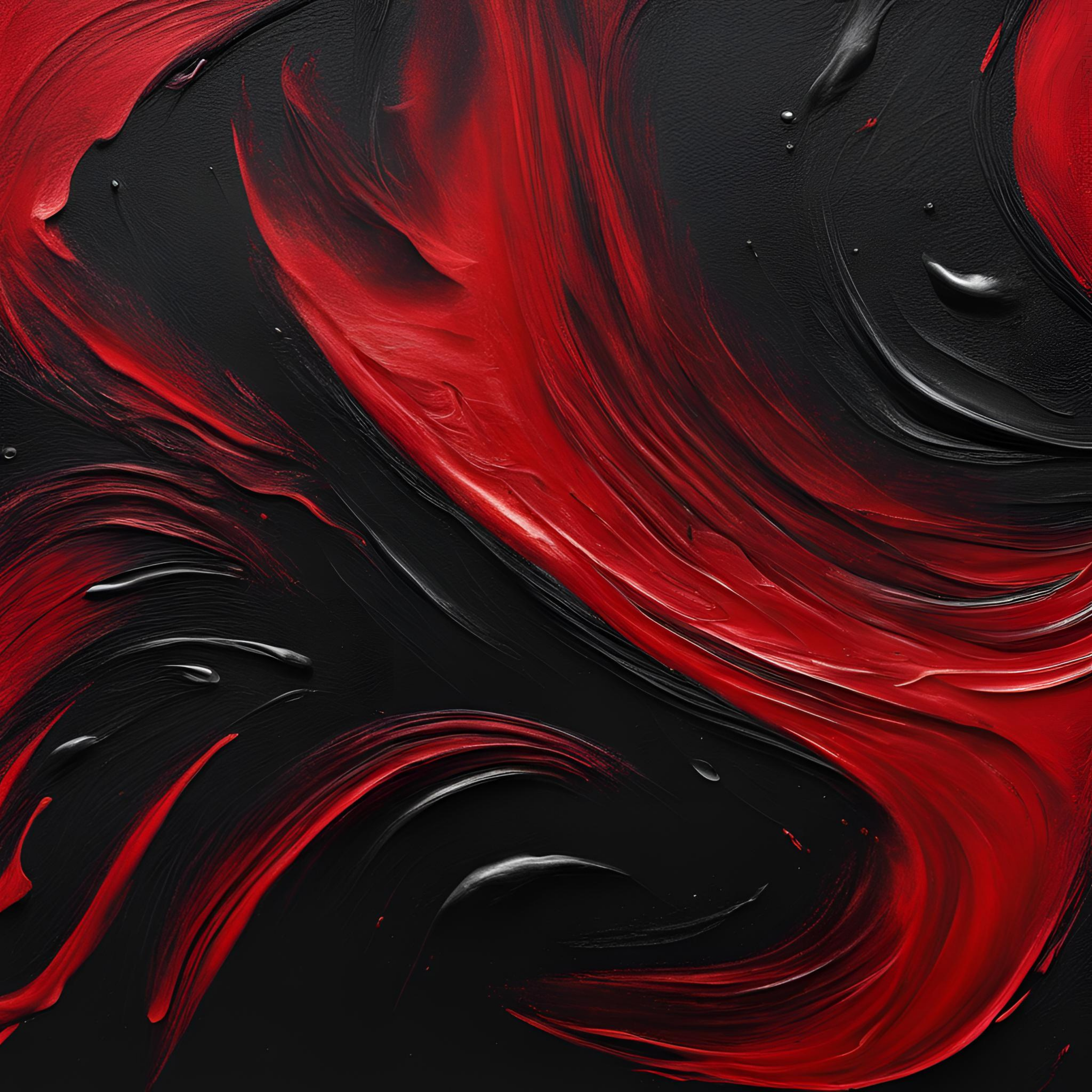 Crimson Swirl #5