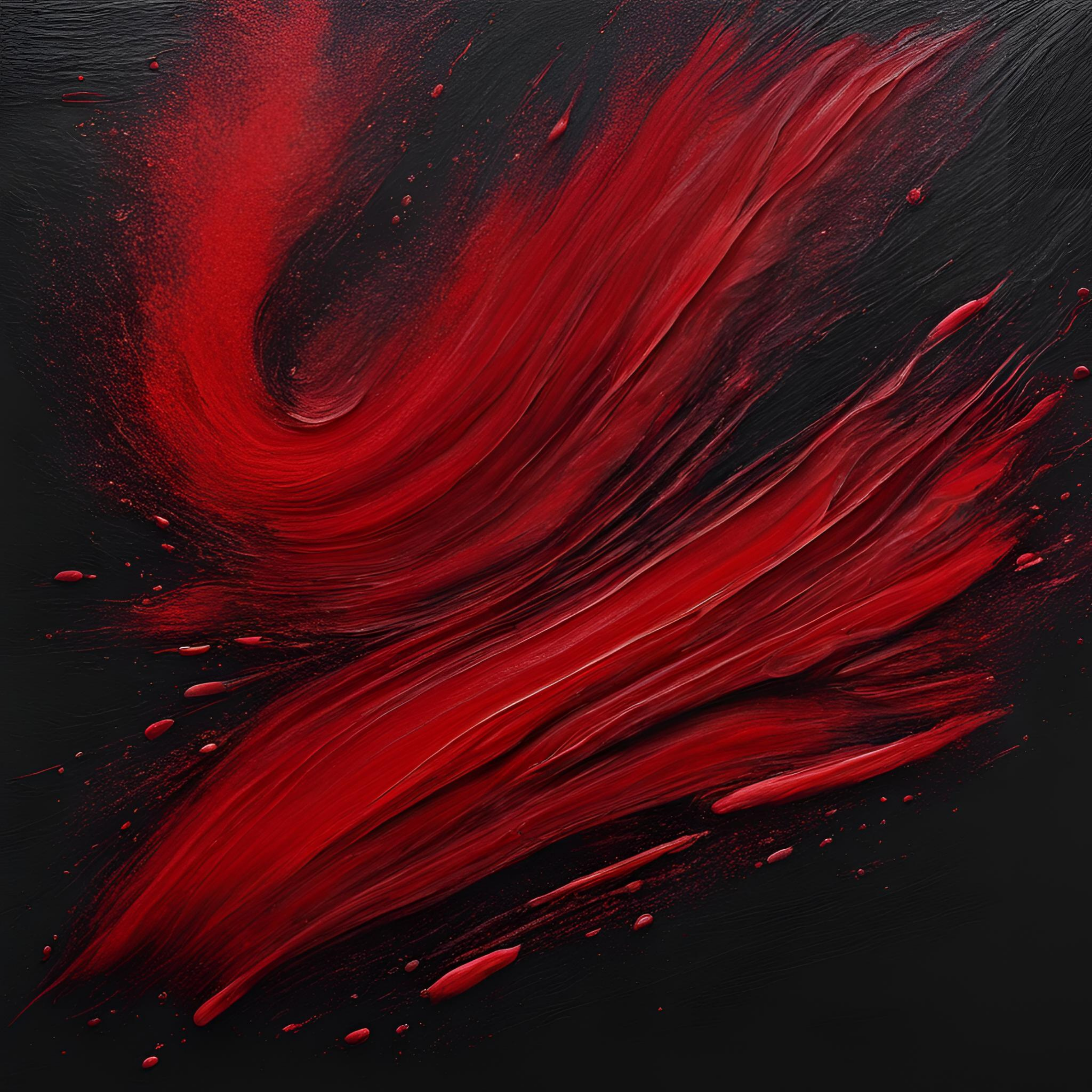 Crimson Swirl #10