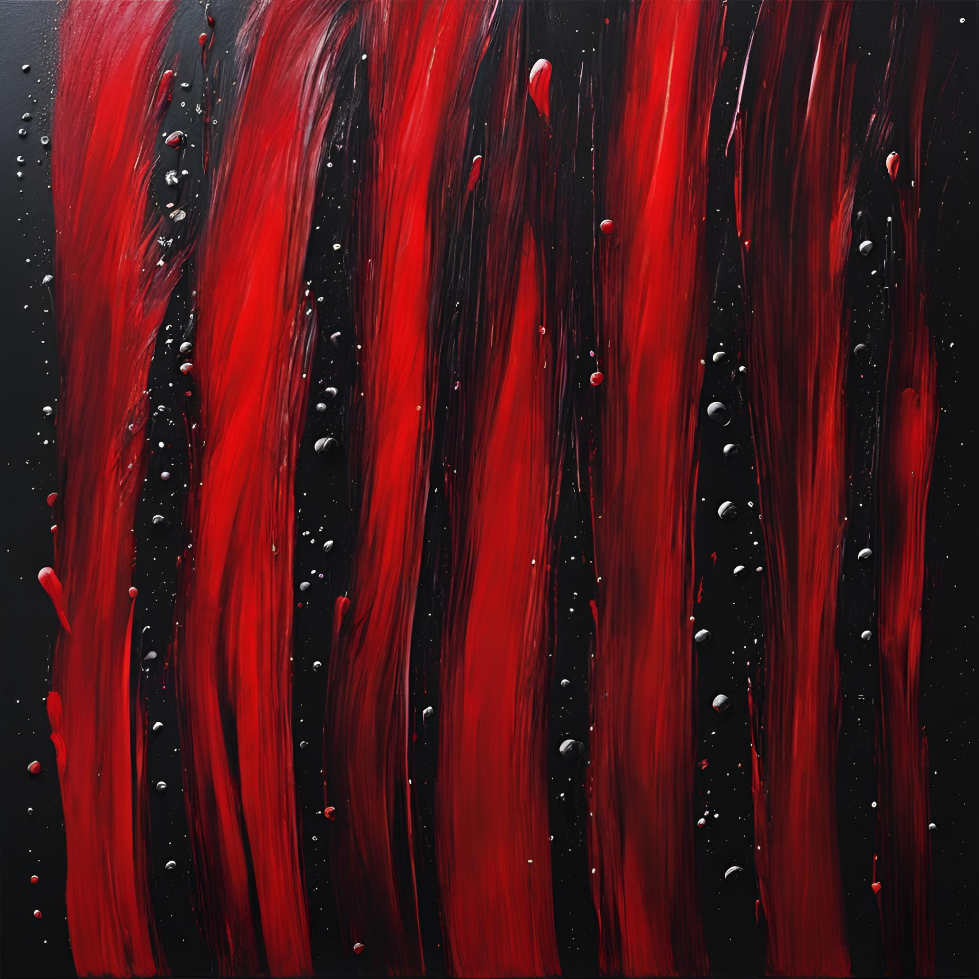 Crimson Swirl #12