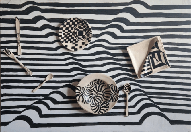 Op Art Dinner